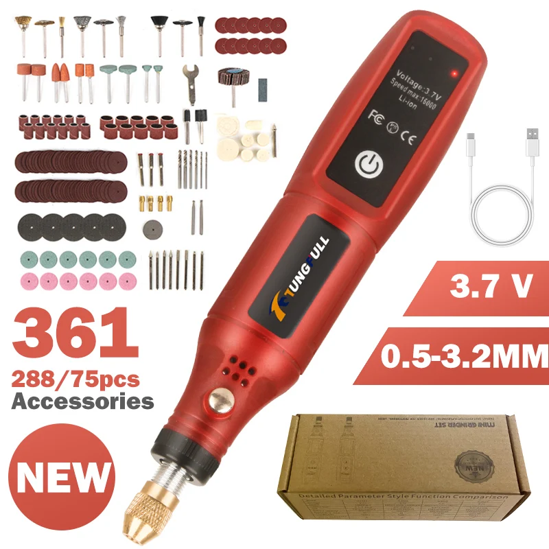 Power Tools Workshop - USB Rechargeable Cordless Engraving Pen Wireless