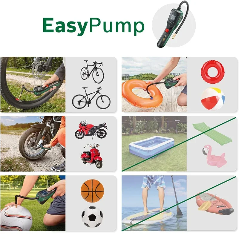 Bosch Electric Air Pump Portab - đánh giá và giá Air Compressor Mini
