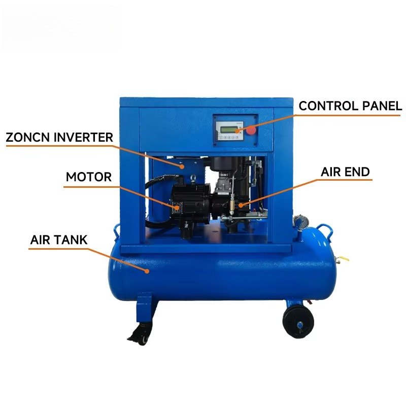 Mini Portable 2 in 1 Air Compr - đánh giá và giá Air Compressor Mini