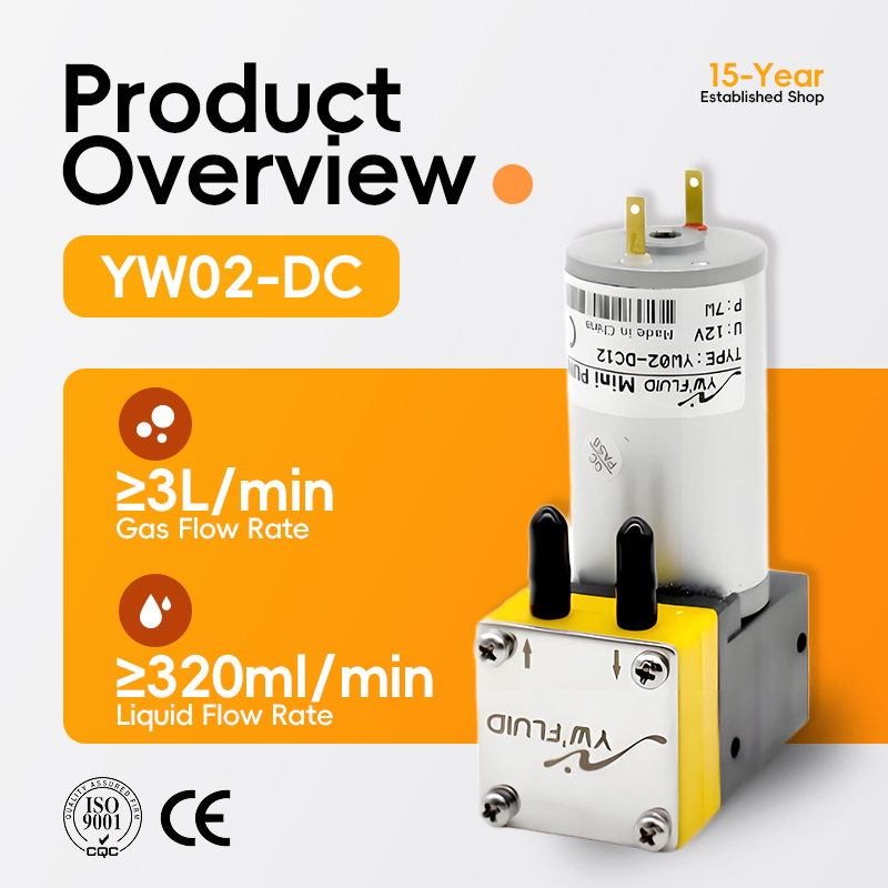 YW02 A-DC Low Pressure 12V 24V - đánh giá và giá Air Compressor Mini
