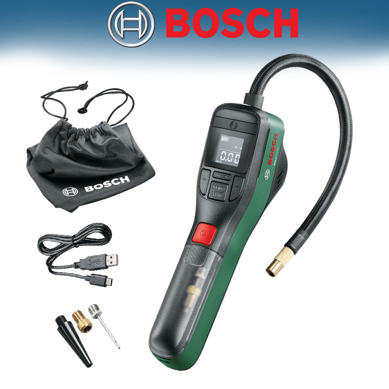 BOSCH Easy Pump Cordless Compr - đánh giá và giá Air Compressor Mini