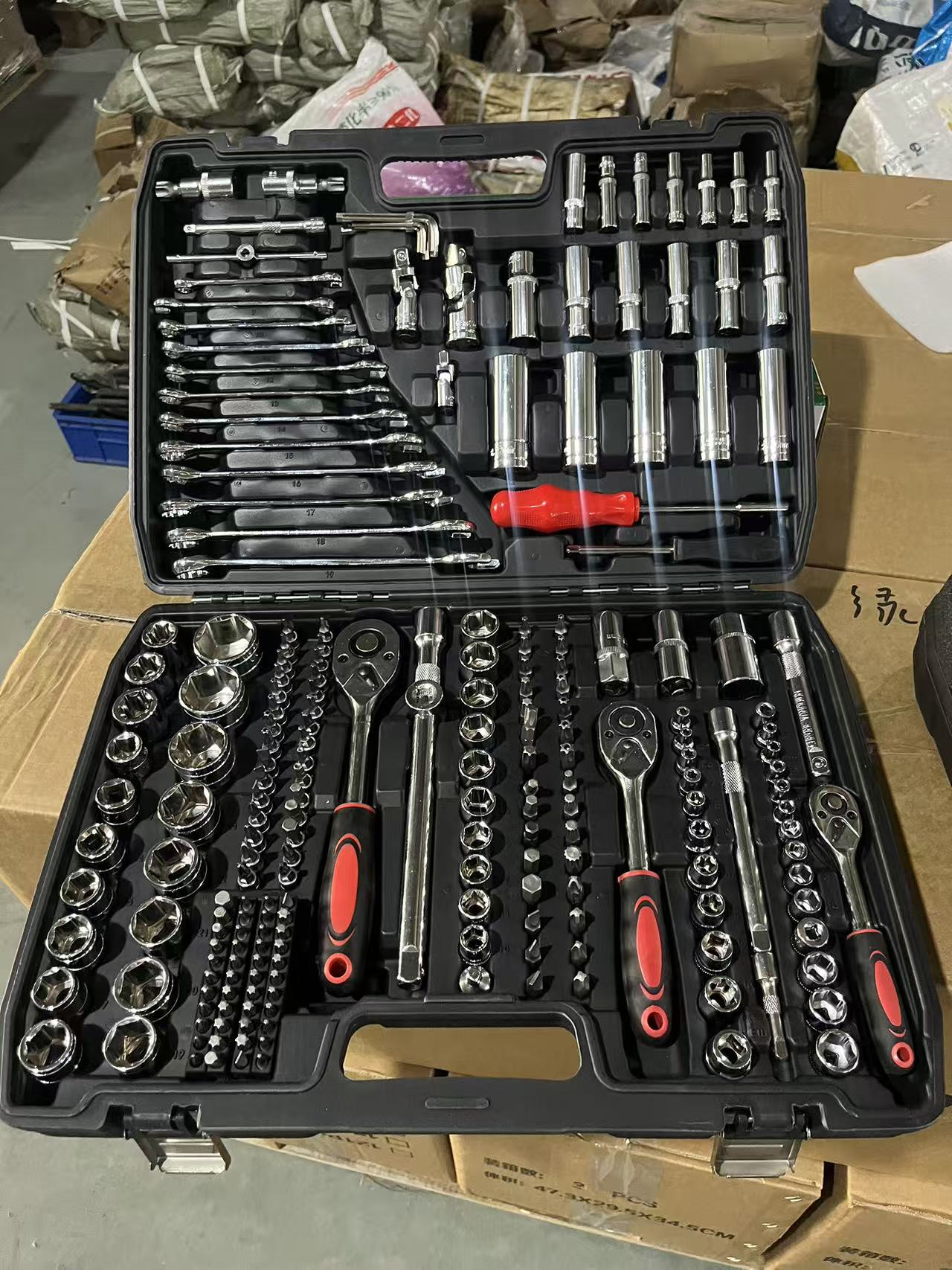 216-Piece DIY Auto Repair Tool - đánh giá và giá Power Tools Kit Set