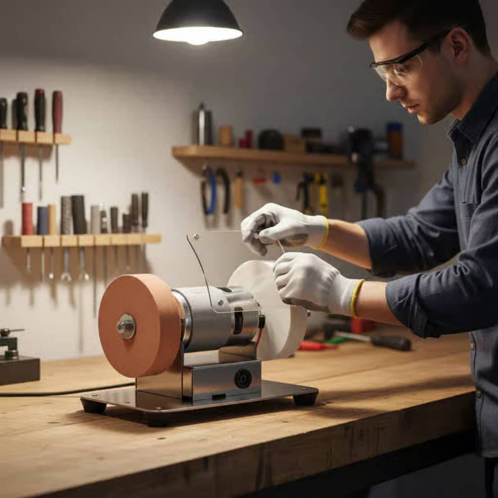 Mini Bench Grinder Multifuncti - đánh giá và giá Power Tools Workshop