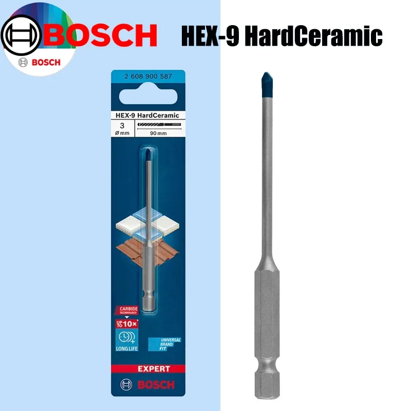 BOSCH Hex-9 Hard Ceramic Drill - đánh giá và giá Power Tools Router