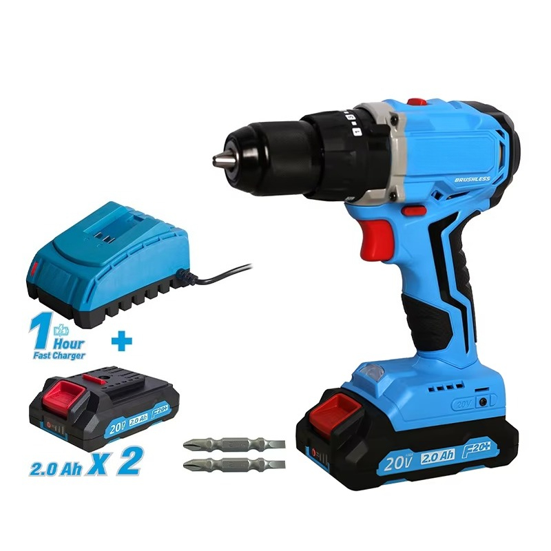 20v Cordless Brushless Drill P - đánh giá và giá Power Tools Kit Set