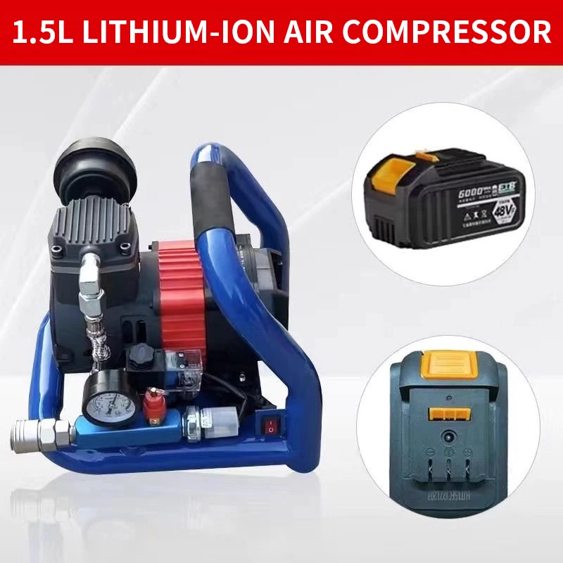 Lithium-ion Brushless 1.5L Air - đánh giá và giá Air Compressor Mini
