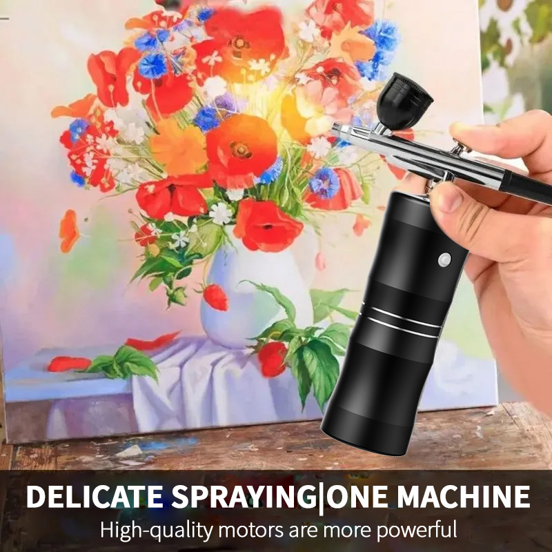 Oxygen Spray Mini Air Compress - đánh giá và giá Air Compressor Mini